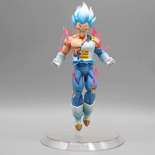 Tinion Dragon Ball Z Super Saiyan God SS Evolved Vegeta Figure – 20 cm PVC | Collectible Anime Figurine, Office Desk, Study Table, Gaming Setup Decoration, DBZ Gift