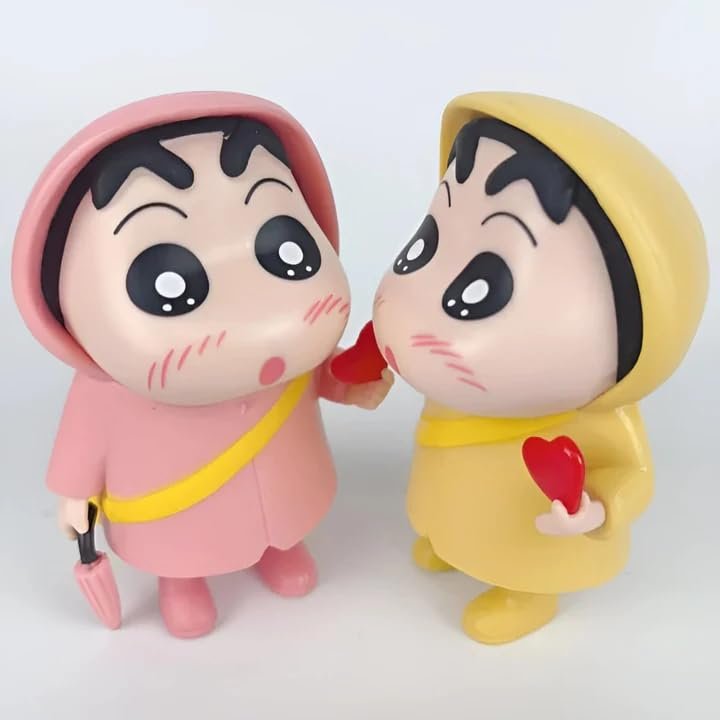ShinChan Raincoat Figures