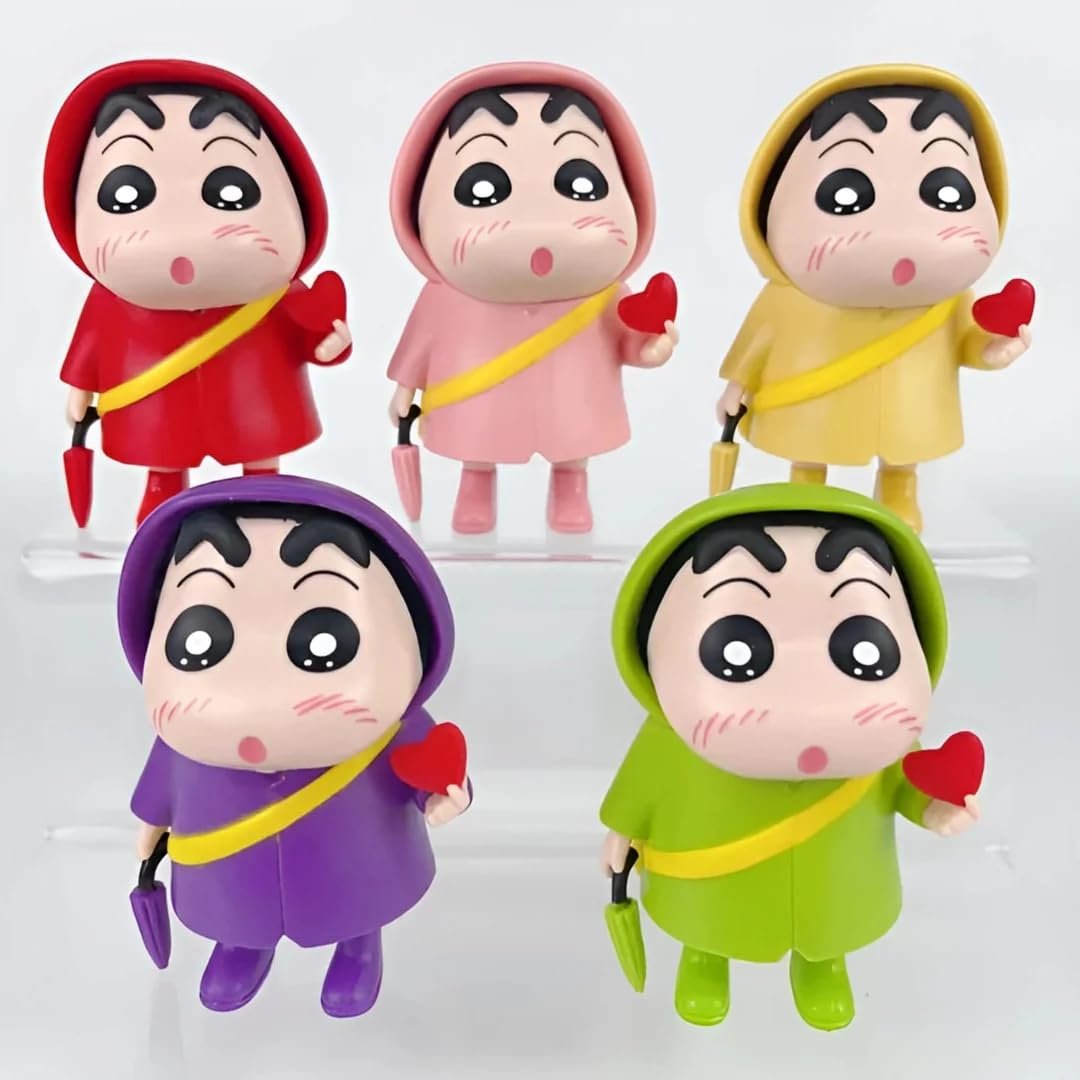 ShinChan Raincoat Figures