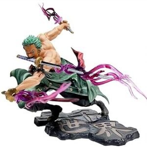 NHCDFA Anime Figurine, Action Figure Toys, Action Figure Anime Model Anime Gifts Figurines Toy for Car Dashboard Decoration Cake Office Desk Study Table (Purple)